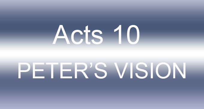 Peter's Vision - Powerful Bible Verses