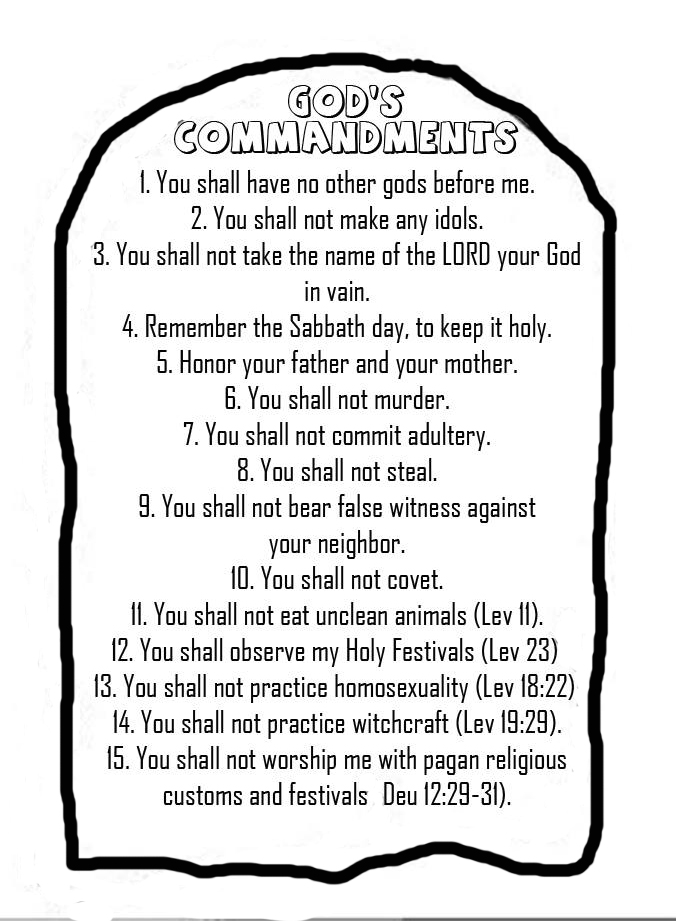 God's Commandments